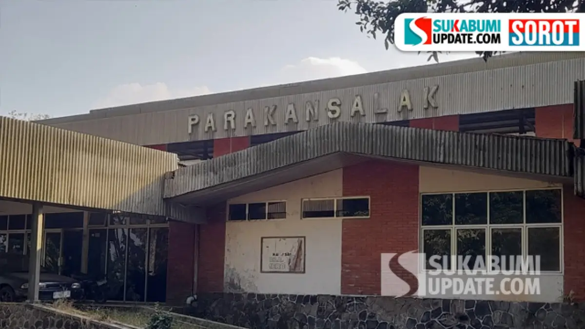 Potret kondisi Pabrik Teh Parakansalak yang saat ini sudah tidak beroperasi.