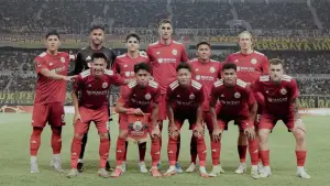 Skuad Persija Jakarta saat menghadapi Persebaya Surabaya di Piala Presiden 2026 (Sumber: web/persija.id)