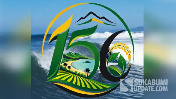 Logo HJKS 156 atau Hari Jadi Kabupaten Sukabumi tahun 2026 (Sumber: dok dispar)
