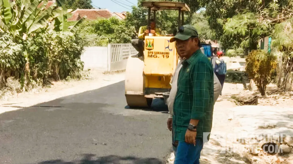 Jalan Cikangkung–Cijoho Ciracap Mulai Diaspal, Dadang Hermawan: Dukung Mobilitas dan Ekonomi Warga