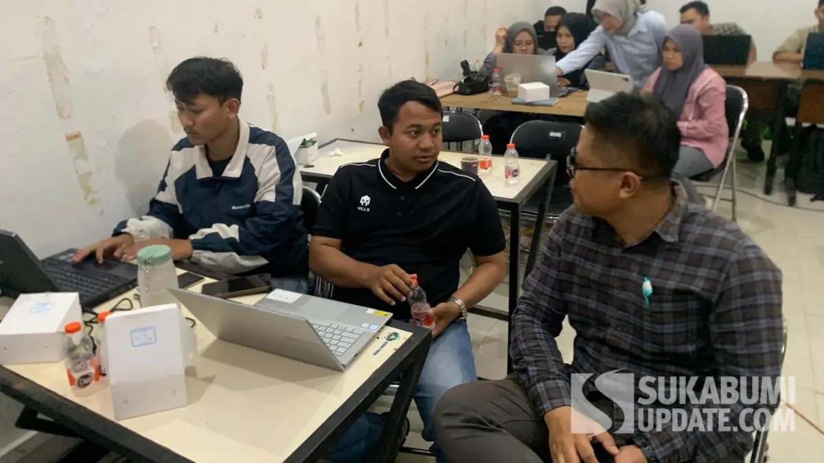 Humas BP Mektan Jabar Pertajam Skill Siaran Pers dan Konten Medsos Berbasis AI di Sukabumiupdate Institute