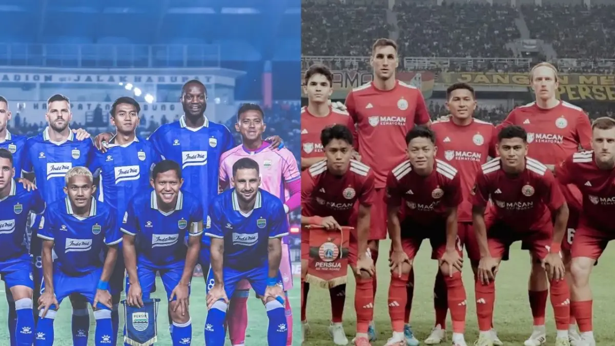 Persib Bandung vs Persija Jakarta di Semifinal Piala Presiden 2026, Maung Bandung Unggul Head to Head