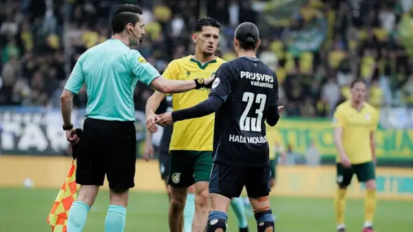 Aksi Justin Hubner saat membela Fortuna Sittard (Sumber: Instagram/@justinhubner5)