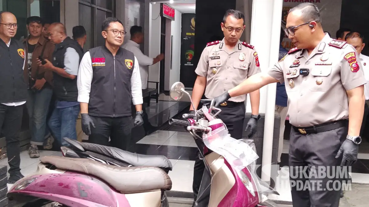 Sudah 3 Kali Beraksi: Modus Bawa Anak: Pasutri Pelaku Curanmor di Sukabumi Ditangkap