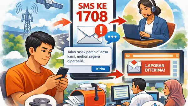 Ilustrasi AI. Layanan aspirasi dan pengaduan online rakyat atau Lapor Pemerintah Kota Sukabumi, Juli 2026 (Sumber : copilot)