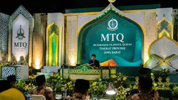 Suasana pelaksanaan Musabaqah Tilawatil Quran (MTQ) Tingkat Provinsi Jawa Barat tahun sebelumnya. (Sumber Foto: Pemprov Jabar)