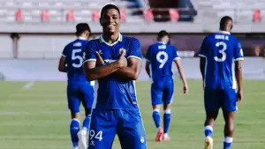 Selebrasi Uilliam Barros setelah mencetak gol untuk Persib Bandung ke gawang Persija Jakarta di Piala Presiden 2026 (Sumber: Instagram/@persib)