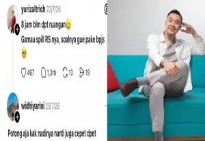 Dokter Gia Pratama merespon viralnya komentar yang diberikan oknum tenaga kesehatan (nakes) terhadap seorang pasien BPJS Kesehatan bernama Yurizal (Sumber : Instagram)