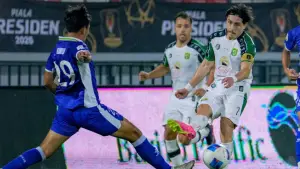 Persib bandung kalah dari Persebaya di babak final Piala Presiden 2026 (Sumber: Instagram/@persebaya)