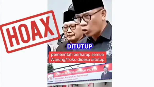 Video yang Menampilkan Menteri Desa Yandri Susanto. (Sumber : Facebook).