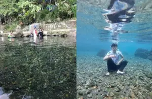 Mata Air Cileuleuy salah satu destinasi wisata hemat yang ada di Subang, Jawa Barat. (Sumber : Gmaps)