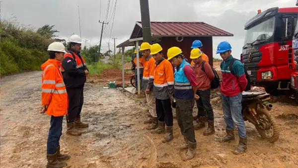 Eks buruh tambang Sukabumi mengaku belum menerima gaji selama 3 bulan. (Sumber : Istimewa.).