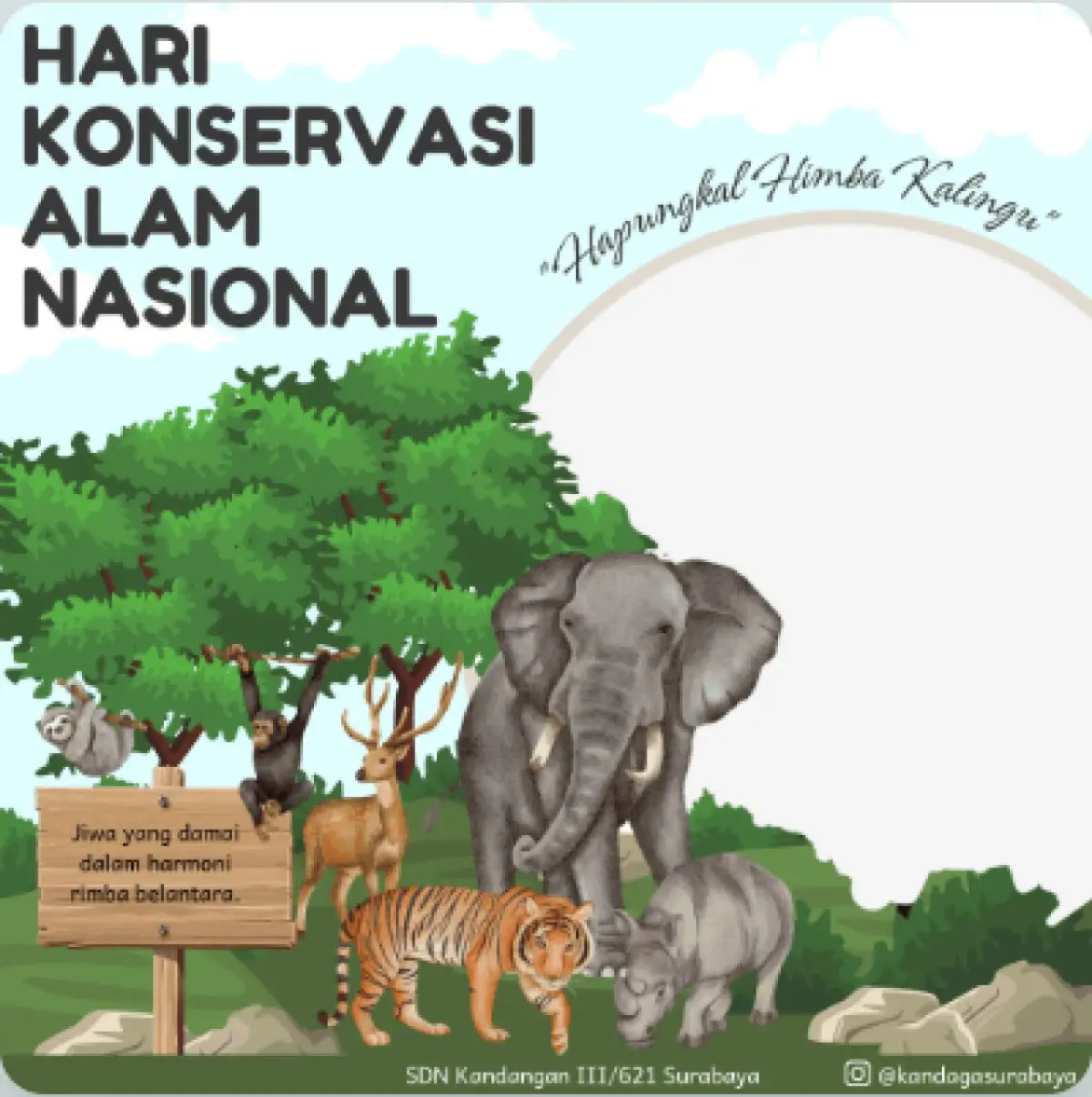 6 Link Twibbon Hari Konservasi Alam Nasional 10 Agustus, Ingatkan Pentingnya Menjaga Alam