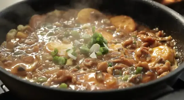 Resep Tahu Hot Plate Ayam Jamur, Ide Hidangan Gurih Manis yang Bikin Kenyang (Sumber : Youtube | Devina Hermawan)