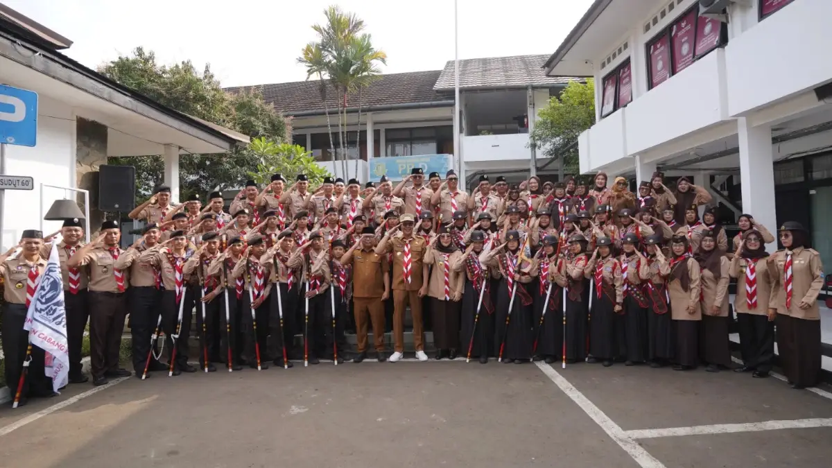 32 Pelajar SD dan SMP Wakili Pramuka Kota Sukabumi dalam Jambore Nasional XII 2026