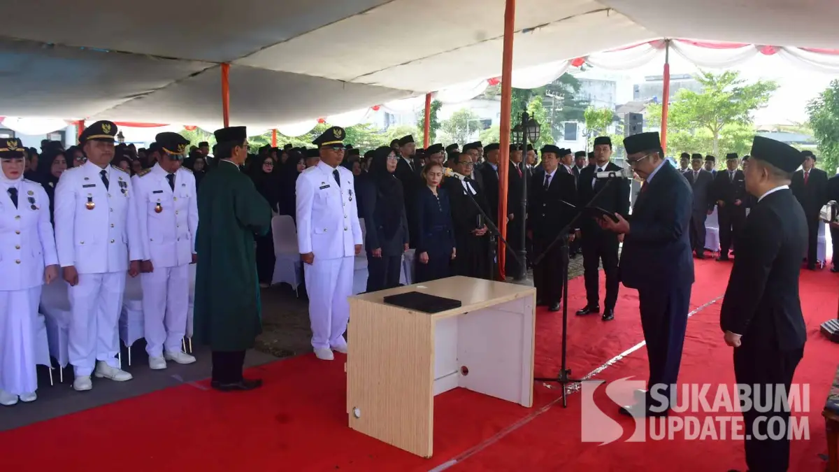 Daftar 26 Camat hingga 3 Lurah Baru Hasil Rotasi dan Mutasi Pemkab Sukabumi 2026