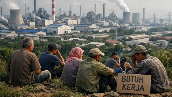 Ilustrasi AI. Pemkab Sukabumi bicara program penyerapan tenaga kerja lokal (Sumber: copilot)