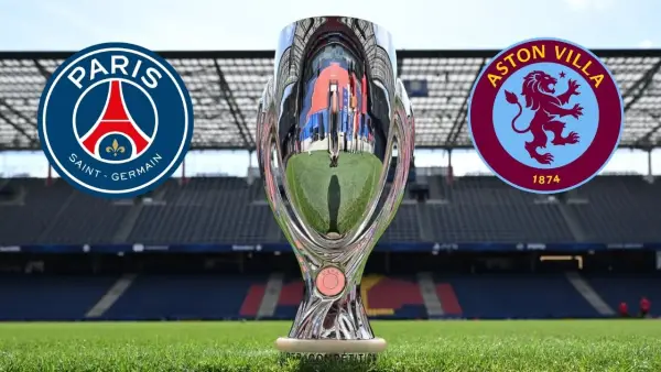 Paris Saint Germain dan Aston Villa akan bertemu di Piala Super UEFA 2026 (Sumber: web/avfc.co.uk)