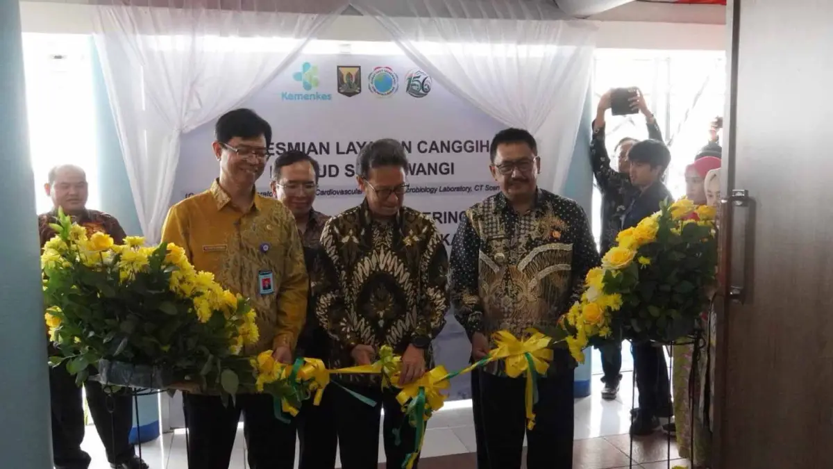 Menkes Budi Gunadi dan Bupati Sukabumi Resmikan Empat Layanan Canggih RSUD Sekarwangi