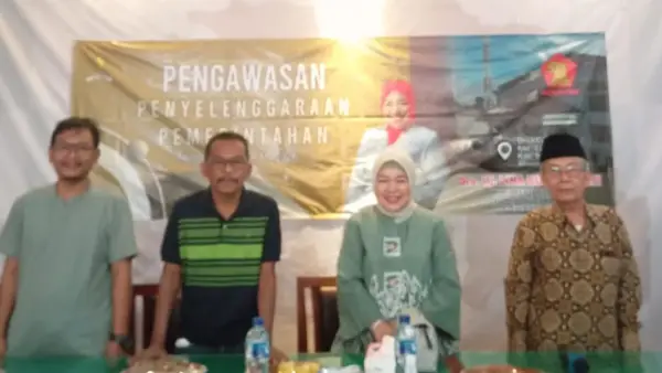 Giat Pengawasan Anggota DPRD Provinsi Jabar, Lina Ruslinawati di Desa/Kecamatan Cicantayan, Sukabumi. Sabtu 8 Agustus 2026. (Sumber: Istimewa)