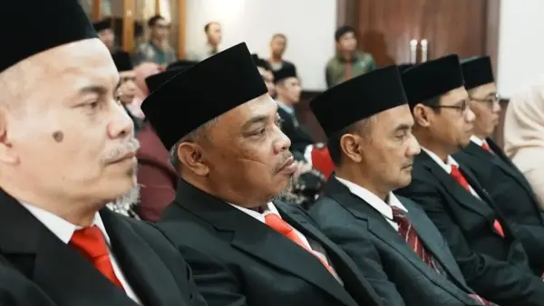 Lima figur pimpinan Baznas Kota Sukabumi masa bakti 2026 - 2031 (Sumber: dokpim)