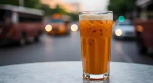 Ilustrasi. Resep Thai Tea, Minuman asal Thailand Manis dan Creamy yang Menyegarkan (Sumber : freepik.com)