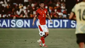Aksi Mess Hilgers saat membela Timnas Indonesia di kualifikasi Piala Dunia 2026 (Sumber :instagram/@meeshilgerss)