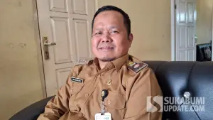Kepala Distan Kabupaten Sukabumi Aep Majmudin. | Foto: SU/Oksa Bachtiar Camsyah
