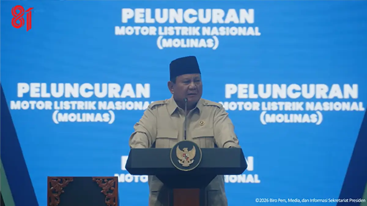 Presiden Prabowo Wacanakan Tukar Tambah Motor Bensin ke Motor Listrik