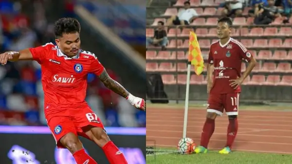 Aksi Saddil Ramdani dan Dedi Kusnandar saat membela Sabah FC (Sumber: Istimewa)