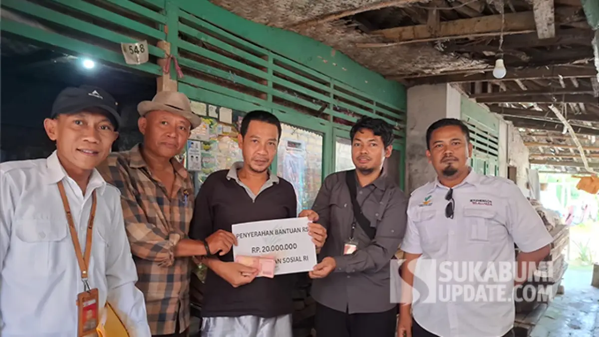 Bertahun-tahun Tinggal di Rumah Nyaris Roboh, Sodikin dari Surade Kini Dapat Bantuan Kemensos