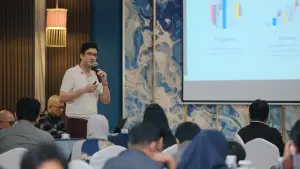 Adeel Farhan, Head of News Partnerships Google untuk Asia Tenggara (Sumber: dok Local Media Community)