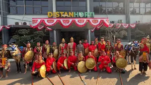 BP Mektan saat membawa Tema Kerajaan Pajajaran dan raih Juara Defile HUT Kemerdekaan RI. (Sumber : dok bp mektan).