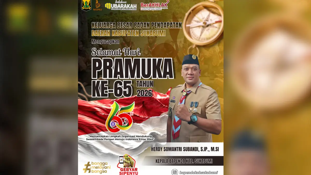 Herdy Somantri Subandi. Kepala Bapenda Kabupaten Sukabumi.