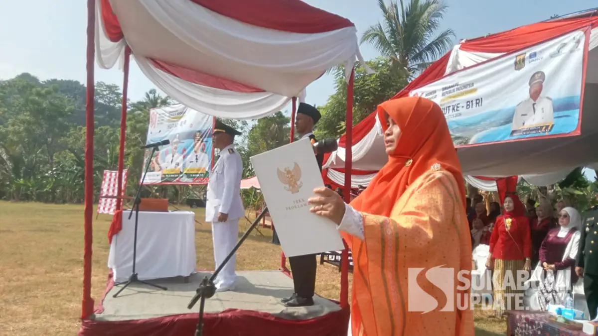 HUT ke-81 RI di Cisolok, Dewan Leni Ingatkan Pemuda Harus Jadi Pelaku Sejarah
