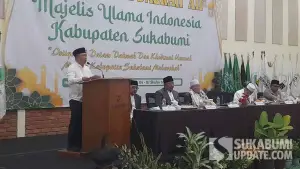 Pelaksanaan Musda XII MUI Kabupaten Sukabumi beberapa waktu lalu. (Sumber: SU/Ibnu Sanubari)
