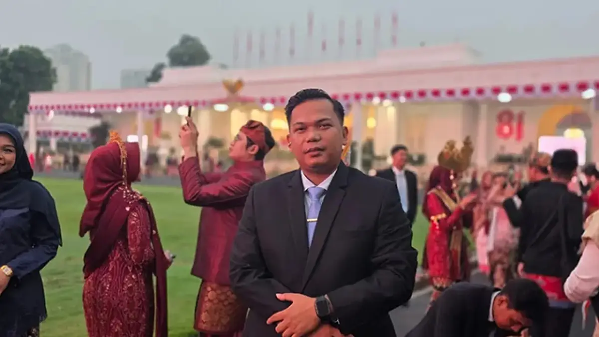 Hadiri Upacara HUT ke-81 RI di Istana, Diren Pandimas: Kemerdekaan Harus Diisi Kontribusi Nyata