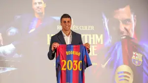Rodri resmi gabung Barcelona usai tinggalkan Manchester City (Sumber: web/en.as.com)