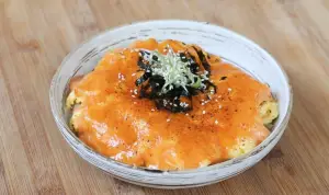 Resep Nasi Telur Mentai, Hidangan Praktis dan Mengenyangkan untuk Keluarga (Sumber : Youtube | Devina Hermawan)