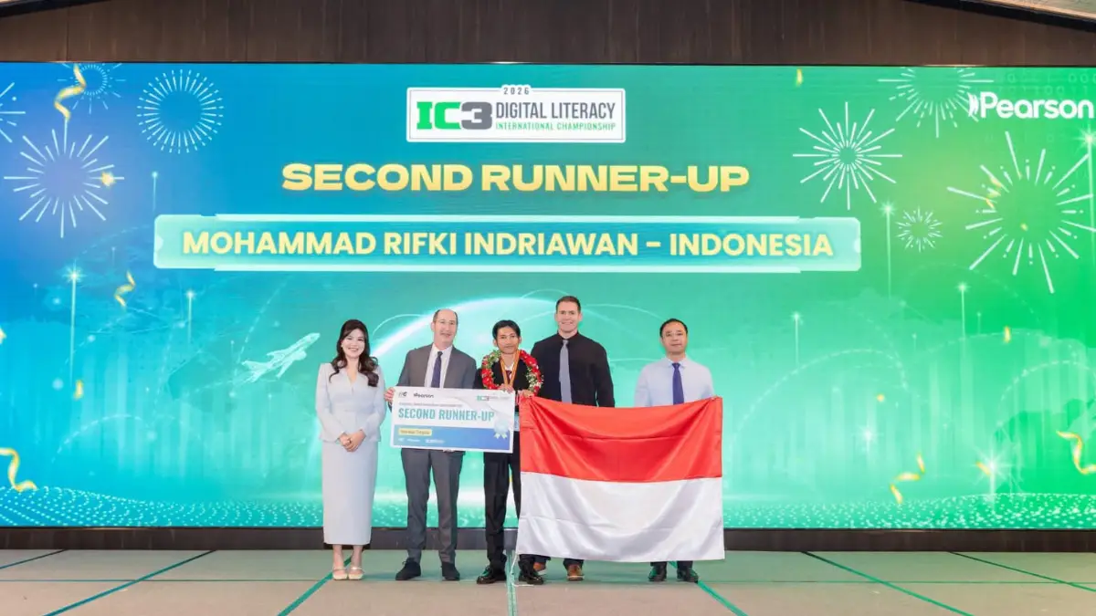 Prestasi Internasional Mahasiswa TI Nusa Putra University: IC3 Digital Literacy International Championship 2026 Vietnam