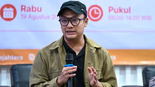 Wakil Ketua DPRD Kabupaten Sukabumi, Ramzi Akbar Yusuf saat menghadiri UMKM Summit 2026, Rabu (19/08/2026). (Sumber : PKS)