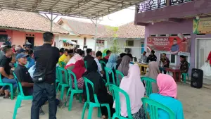 Kegiatan Pengawasan Anggota DPRD Provinsi Jabar, Muhammad Jaenudin di Desa Sukadamai, Cicantayan. (Sumber: Istimewa)