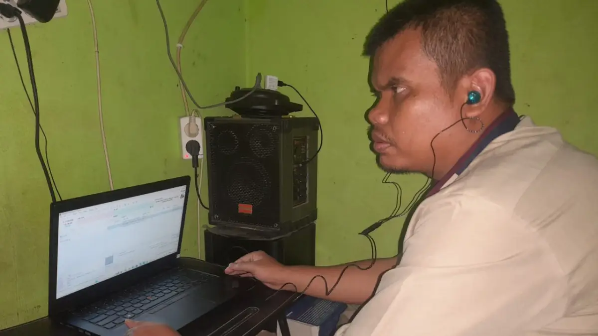 Satu Suara 1000 Inspirasi, Kisah Tunanetra ITMI Menembus Dunia Radio Digital