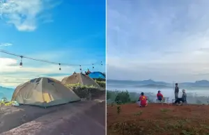 Puncak Walik Campground, salah satu tempat camping menarik yang ada di Cianjur Selatan. (Sumber : Gmaps)