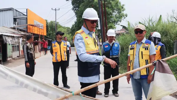 Peresmian Jalan Prana, oleh Wali Kota Sukabumi, Ayep Zaki. Sabtu (22/8/2026) (Sumber: Dokpim)