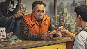 Ilustrasi - Kasus Korupsi Unsoed: Membedah dugaan pemerasan penerimaan mahasiswa baru jalur mandiri, kronologi tersangka KPK, hingga evaluasi tata kelola perguruan tinggi. (Sumber : AI/Copilot).
