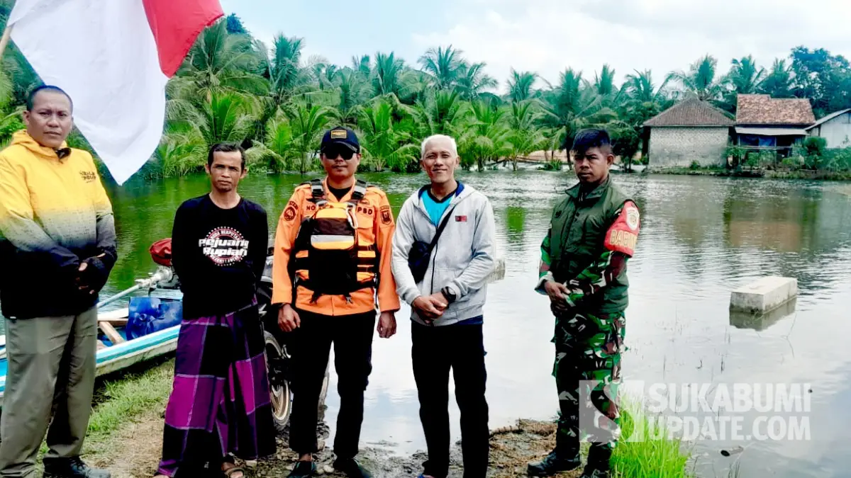 Fenomena Banjir Saat Kemarau di Tegalbuleud: Bugel Muara Cikaso Sukabumi Mulai Rendam Sawah, Rumah dan Jalan