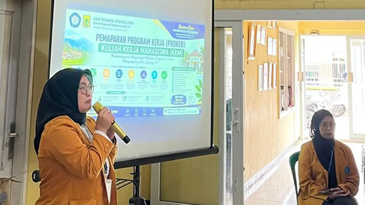 Prodi PGSD STKIP Bina Mutiara Sukabumi Dorong Literasi Digital Desa Lewat Digital Library Program KKM 2026