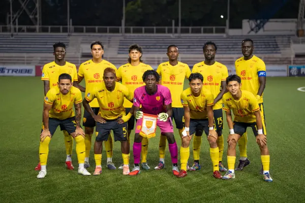 Starting line up Manila Digger saat bermain di Liga Filipina. (Sumber: Instagram/@maniladigger_fc)