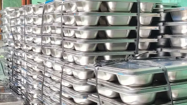 Ilustrasi ompreng alias food tray MBG (Sumber: dok warganet)